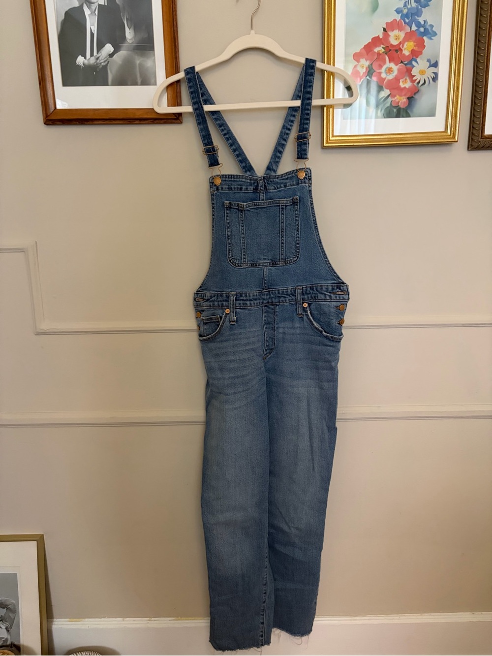 Universal Thread Light Blue Denim Overalls